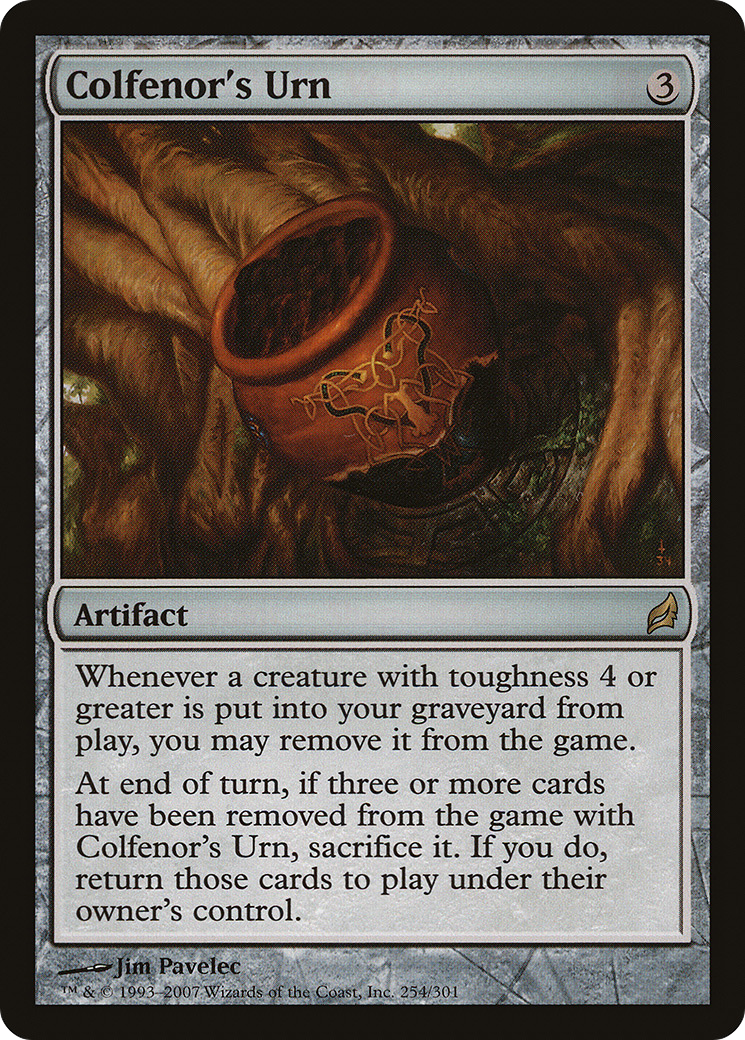 Colfenor's Urn (LRW-254) [Lorwyn] MTG Single Wizards of the Coast