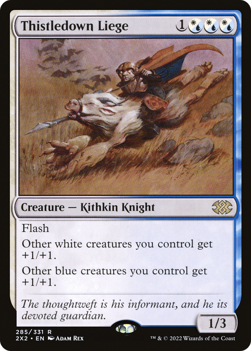 Thistledown Liege (2X2-285) [Double Masters 2022] MTG Single Wizards of the Coast