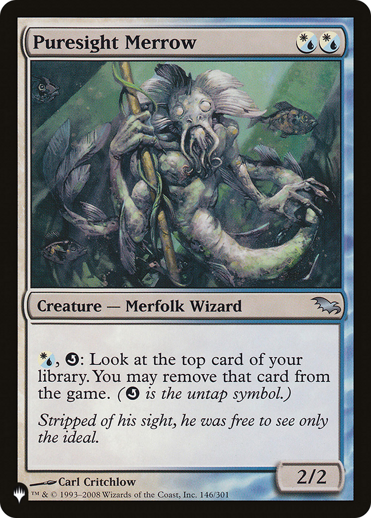 Puresight Merrow (LIST-SHM-146) [Mystery Booster] The List MTG Single Wizards of the Coast
