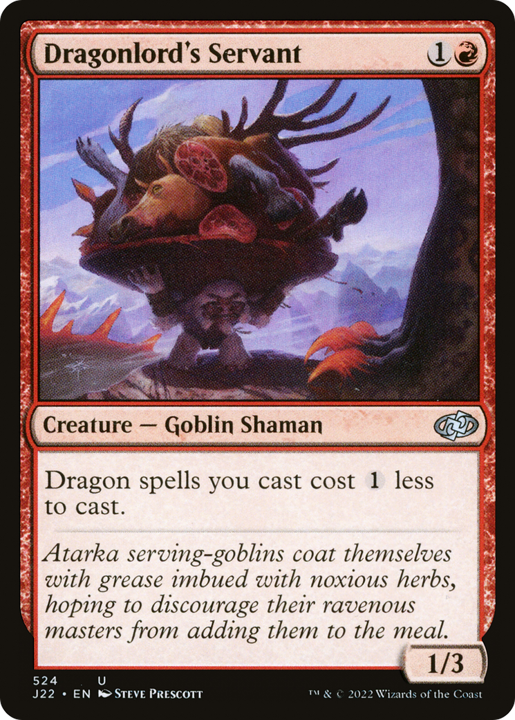 Dragonlord's Servant (J22-524) [Jumpstart 2022] MTG Single Wizards of the Coast