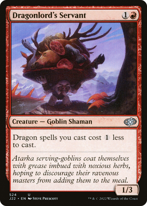 Dragonlord's Servant (J22-524) [Jumpstart 2022] MTG Single Wizards of the Coast