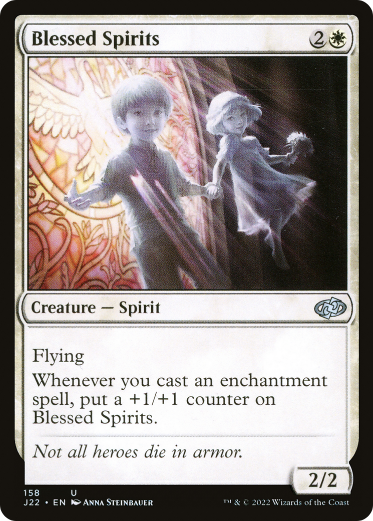 Blessed Spirits (J22-158) [Jumpstart 2022] MTG Single Wizards of the Coast
