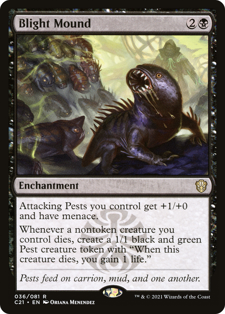 Blight Mound (C21-036) [Commander 2021] MTG Single Wizards of the Coast