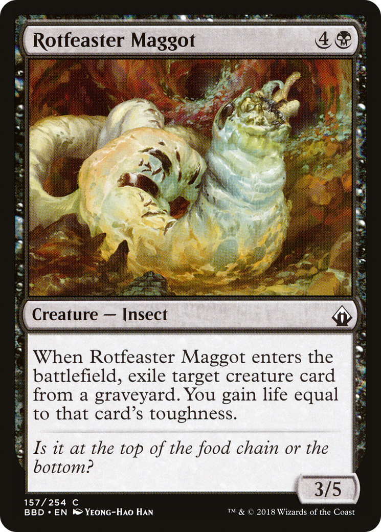 Rotfeaster Maggot (BBD-157) [Battlebond] MTG Single Wizards of the Coast