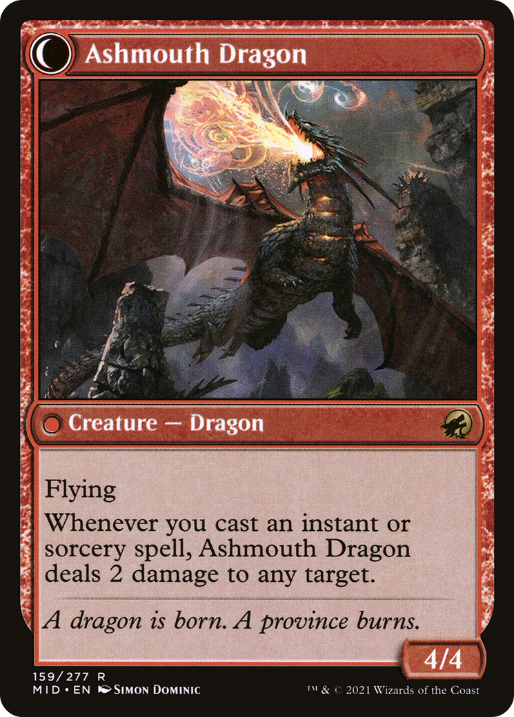 Smoldering Egg (MID-159) [Innistrad: Midnight Hunt] Foil MTG Single Wizards of the Coast