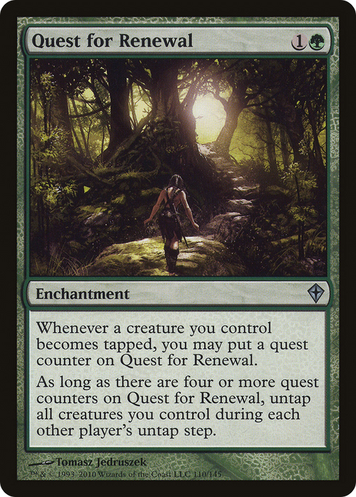 Quest for Renewal (WWK-110) [Worldwake] Foil MTG Single Wizards of the Coast
