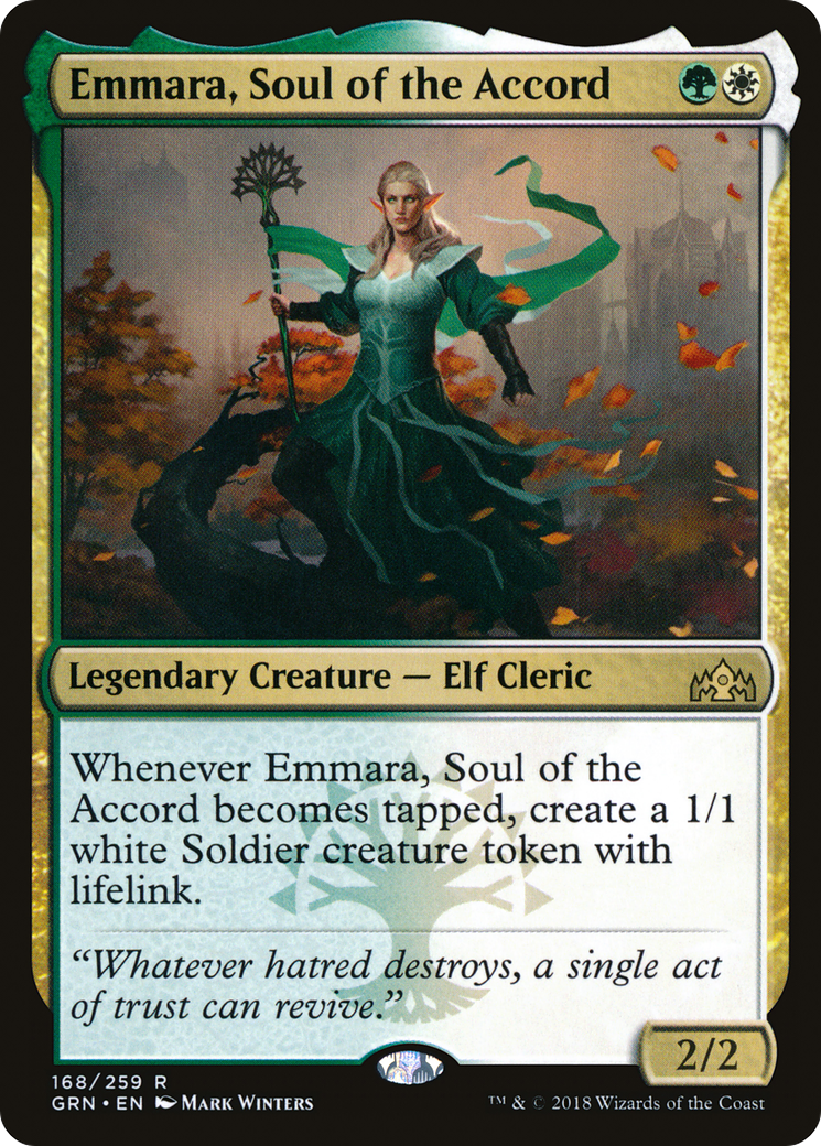 Emmara, Soul of the Accord (GRN-168) [Guilds of Ravnica] Foil MTG Single Wizards of the Coast