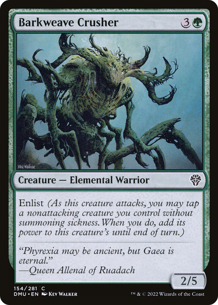 Barkweave Crusher (DMU-154) [Dominaria United] MTG Single Wizards of the Coast