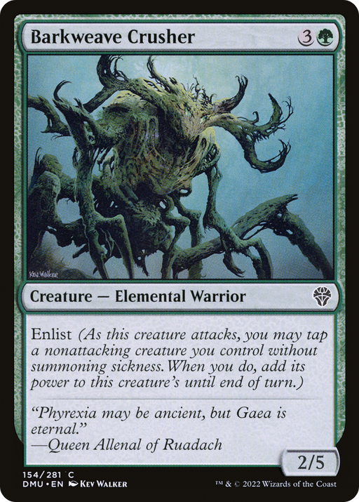 Barkweave Crusher (DMU-154) [Dominaria United] MTG Single Wizards of the Coast