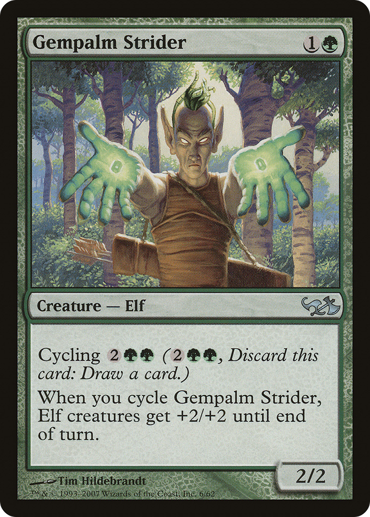 Gempalm Strider (EVG-006) [Misc] Duel Decks: Elves vs. Goblins MTG Single Wizards of the Coast