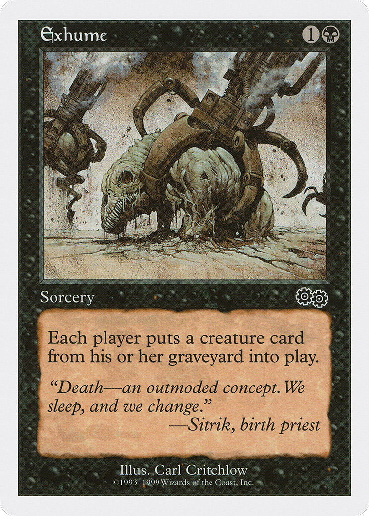 Exhume (BRB-) [Misc] Battle Royale Box Set MTG Single Wizards of the Coast