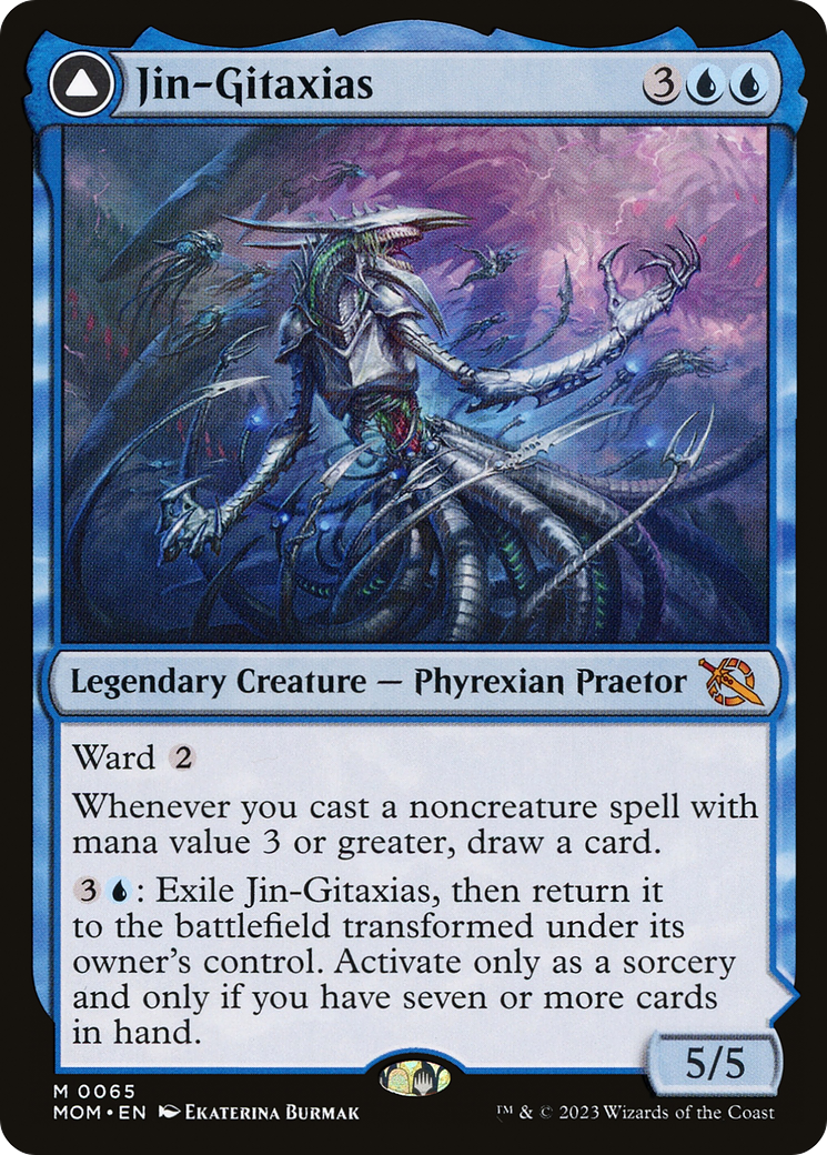 Jin-Gitaxias (MOM-065) [March of the Machine] Foil MTG Single Wizards of the Coast