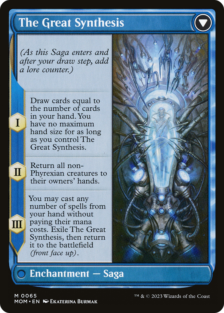 Jin-Gitaxias (MOM-065) [March of the Machine] Foil MTG Single Wizards of the Coast
