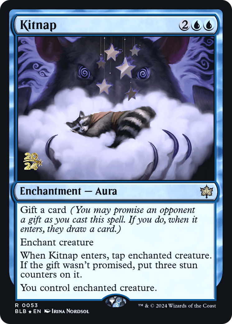 Kitnap (PRE-053) [Bloomburrow Promos] Foil MTG Single Wizards of the Coast