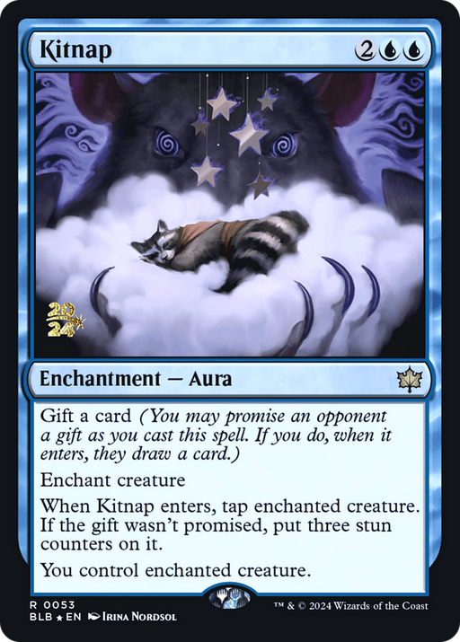 Kitnap (PRE-053) [Bloomburrow Promos] Foil MTG Single Wizards of the Coast