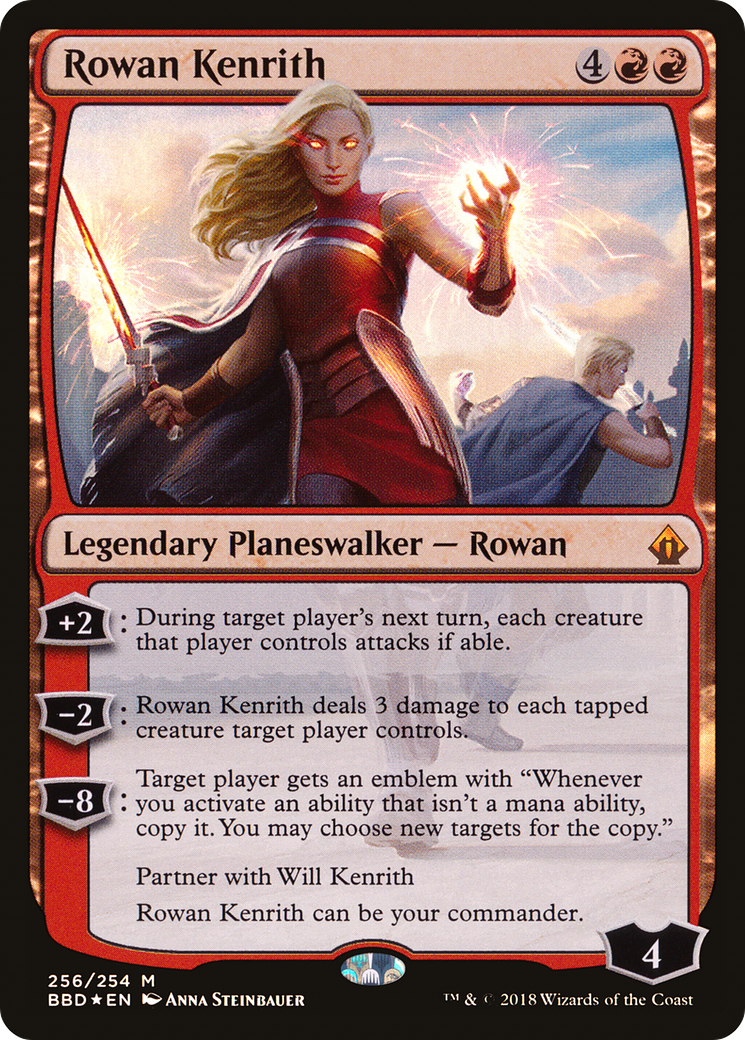 Rowan Kenrith (Alternate Art Foil) (BBD-256) [Battlebond] Foil MTG Single Wizards of the Coast