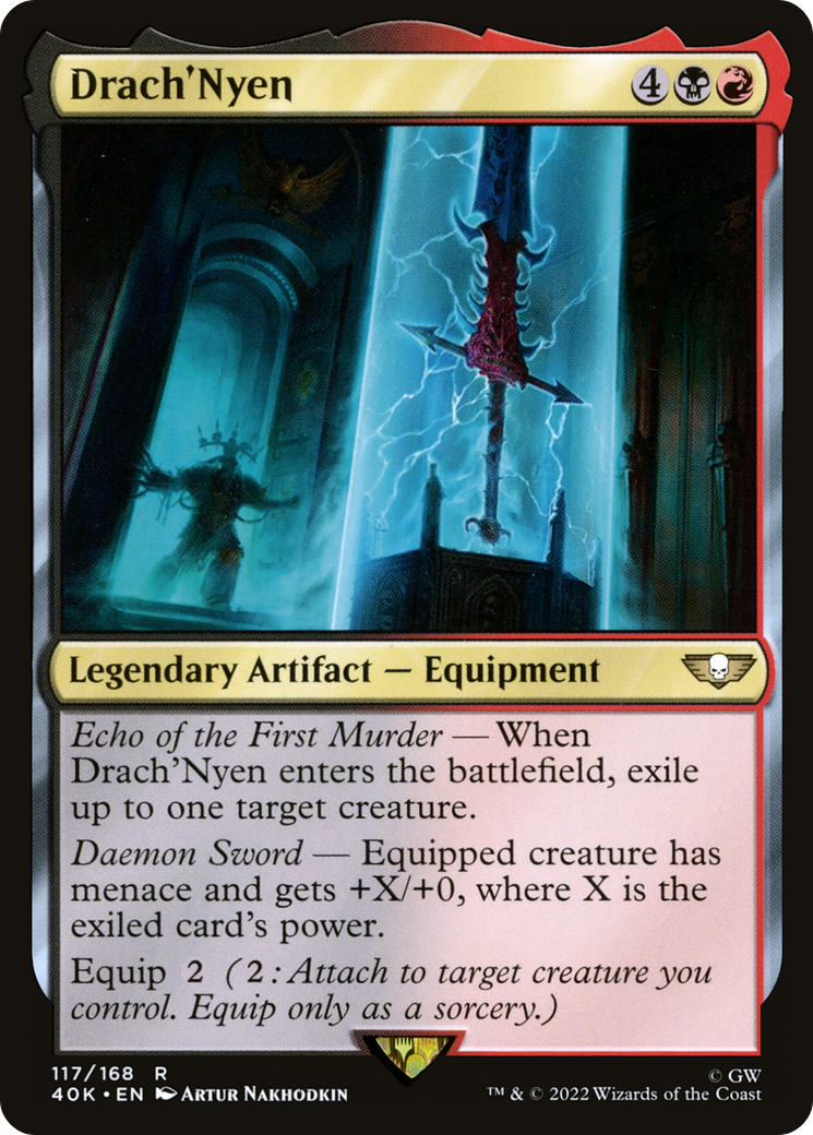 Drach'Nyen (40K-117) [Warhammer 40,000 Commander] MTG Single Wizards of the Coast