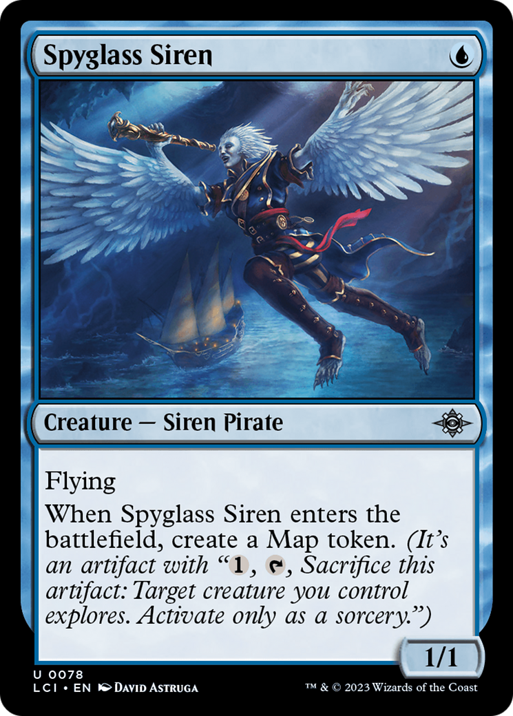 Spyglass Siren (LCI-078) [The Lost Caverns of Ixalan] MTG Single Wizards of the Coast
