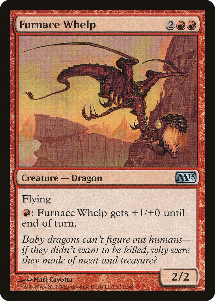 Furnace Whelp (M13-133) [Magic 2013] MTG Single Wizards of the Coast