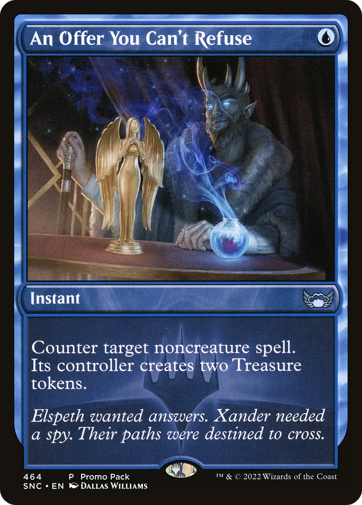 An Offer You Can't Refuse (PPSNC-464) [Streets of New Capenna] MTG Single Wizards of the Coast
