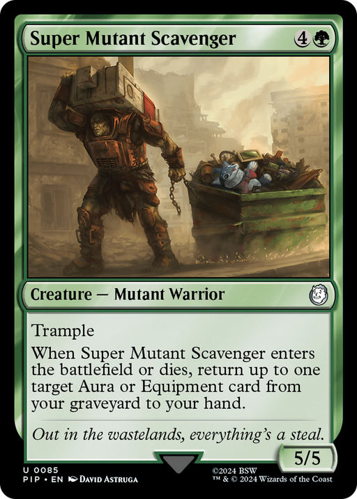 Super Mutant Scavenger (PIP-085) [Fallout] MTG Single Wizards of the Coast
