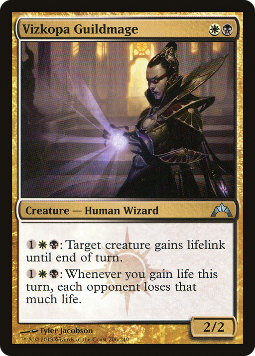 Vizkopa Guildmage (GTC-206) [Gatecrash] MTG Single Wizards of the Coast