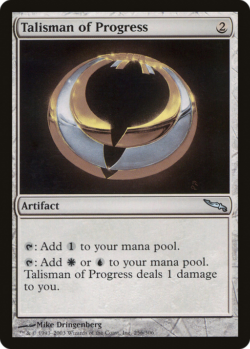 Talisman of Progress (MRD-256) [Mirrodin] Foil MTG Single Wizards of the Coast