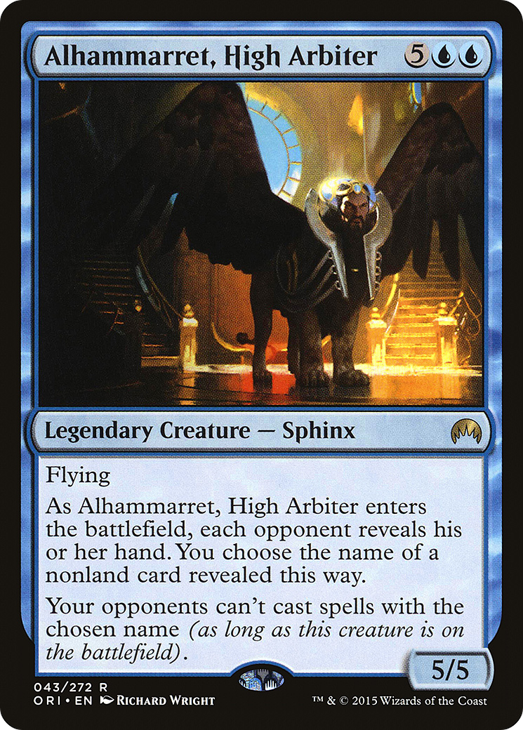 Alhammarret, High Arbiter (ORI-043) [Magic Origins] MTG Single Wizards of the Coast