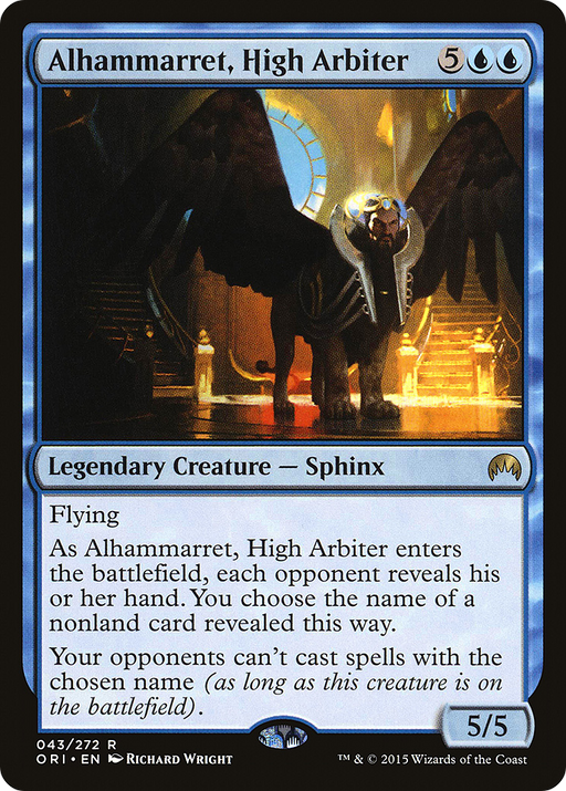 Alhammarret, High Arbiter (ORI-043) [Magic Origins] MTG Single Wizards of the Coast