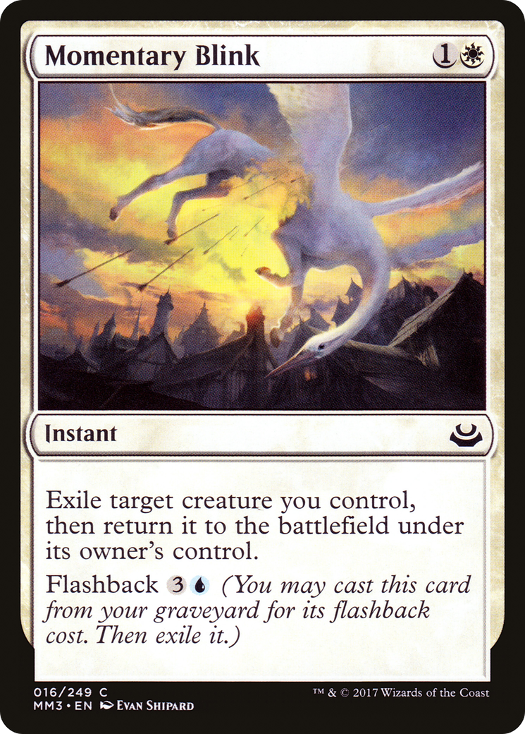 Momentary Blink (MM3-016) [Modern Masters 2017] MTG Single Modern Masters 2017