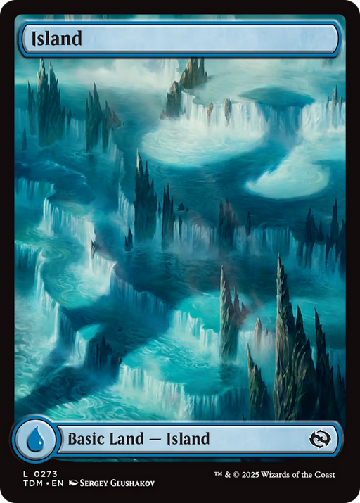 Island (0273) (TDM-273) [Tarkir: Dragonstorm] MTG Single Wizards of the Coast