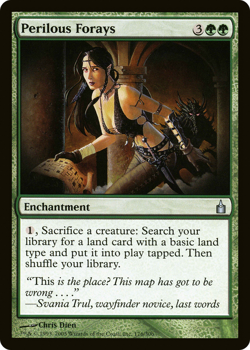 Perilous Forays (RAV-176) [Ravnica: City of Guilds] Foil MTG Single Wizards of the Coast