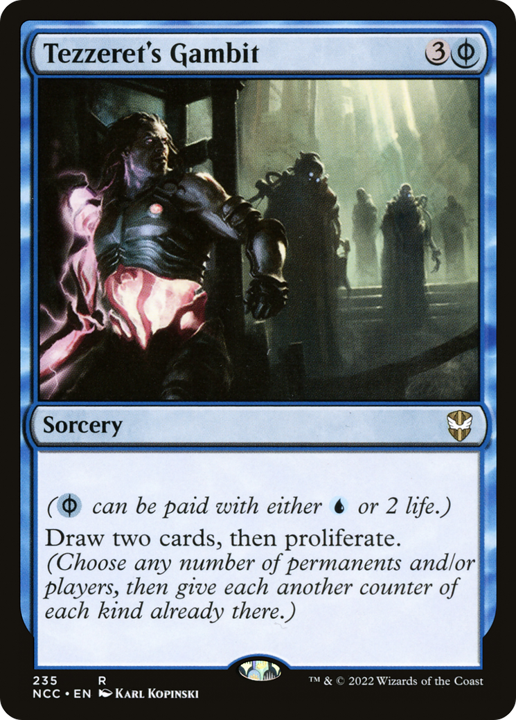Tezzeret's Gambit (NCC-235) [New Capenna Commander] MTG Single Wizards of the Coast