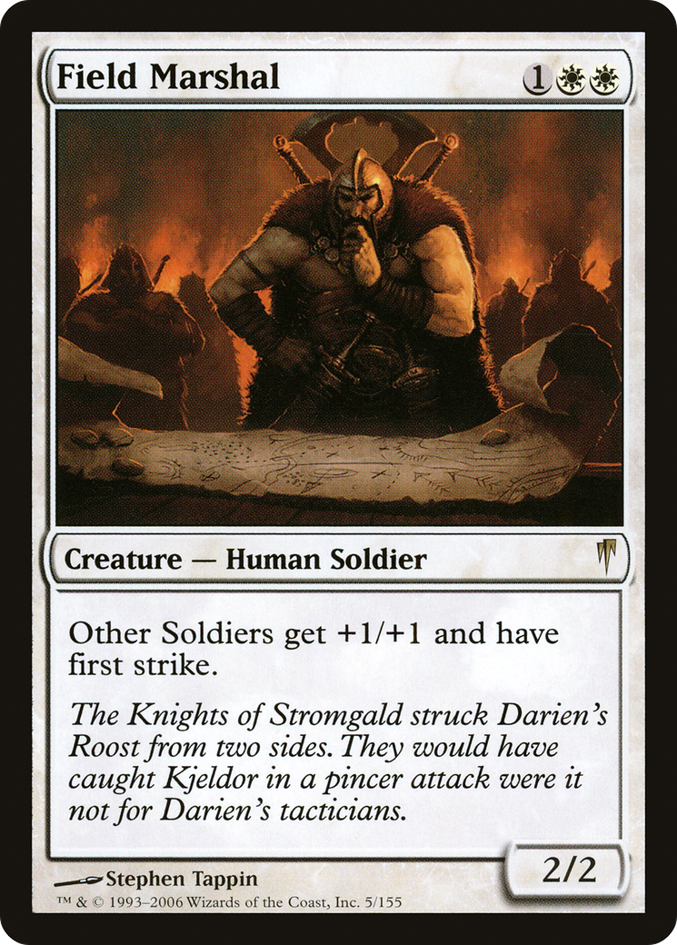 Field Marshal (CSP-005) [Coldsnap] MTG Single Wizards of the Coast