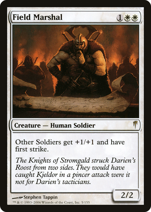 Field Marshal (CSP-005) [Coldsnap] MTG Single Wizards of the Coast