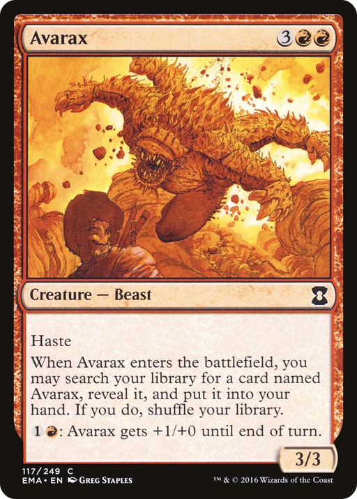 Avarax (EMA-117) [Eternal Masters] MTG Single Wizards of the Coast