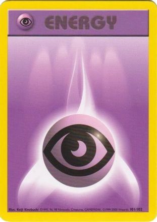 Psychic Energy (101/102) [Vintage: Base Set] Pokemon Single Pokémon