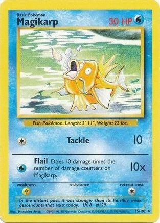Magikarp (35/102) [Vintage: Base Set] Pokemon Single Pokémon
