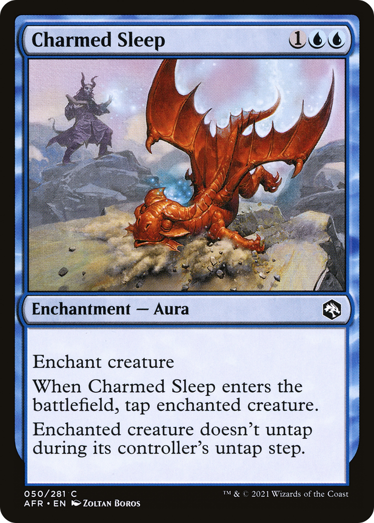 Charmed Sleep (AFR-050) [Adventures in the Forgotten Realms] MTG Single Wizards of the Coast