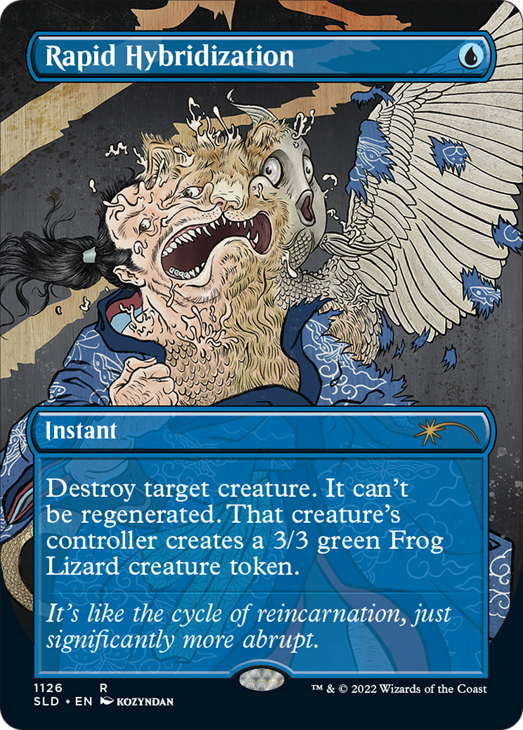 Rapid Hybridization (SLD-1126) [Secret Lair] Drop (Borderless) MTG Single Wizards of the Coast