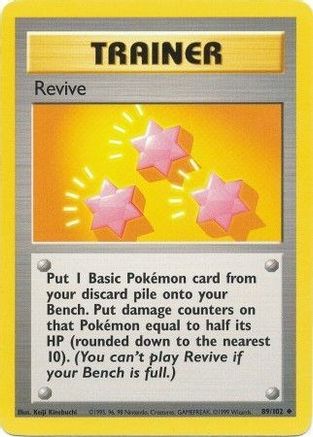 Revive (89/102) [Vintage: Base Set] Pokemon Single Pokémon