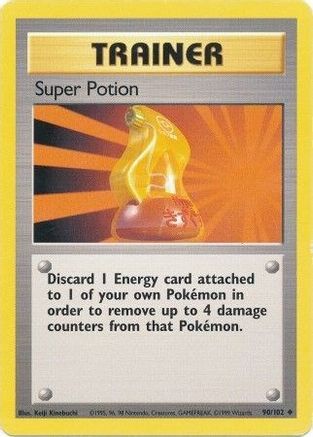 Super Potion (90/102) - [Vintage: Base Set] Pokemon Single Pokémon