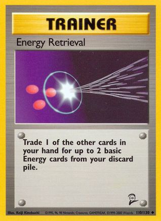 Energy Retrieval (110/130) [Vintage: Base Set 2] Pokemon Single Pokémon