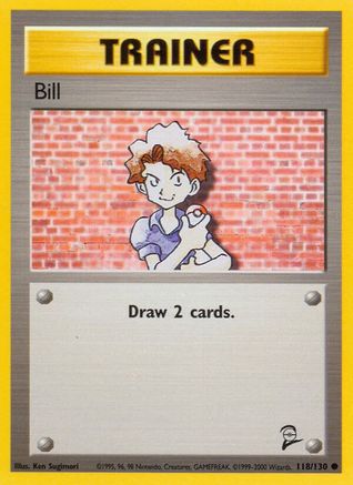 Bill (118/130) [Vintage: Base Set 2] Pokemon Single Pokémon