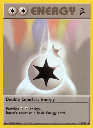 Double Colorless Energy (124/130) [Vintage: Base Set 2] Pokemon Single Pokémon