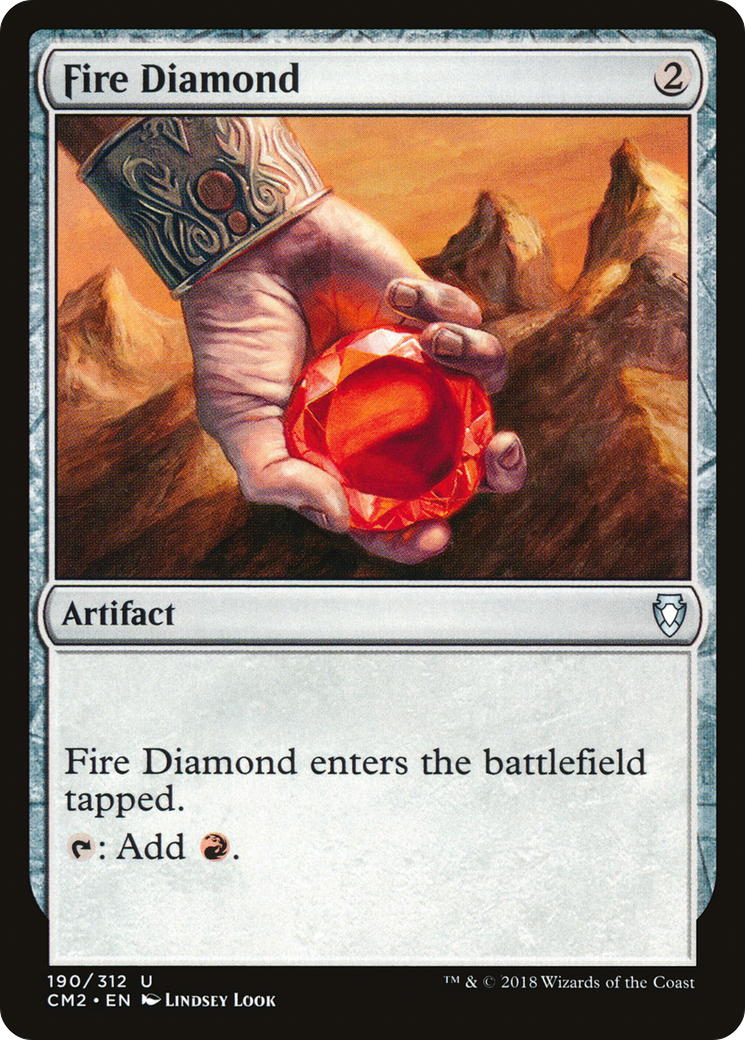 Fire Diamond (CM2-190) [Commander Anthology Volume II] MTG Single Wizards of the Coast
