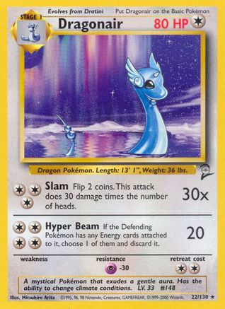 Dragonair (22/130) [Vintage: Base Set 2] Pokemon Single Pokémon