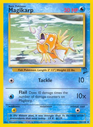 Magikarp (50/130) [Vintage: Base Set 2] Pokemon Single Pokémon