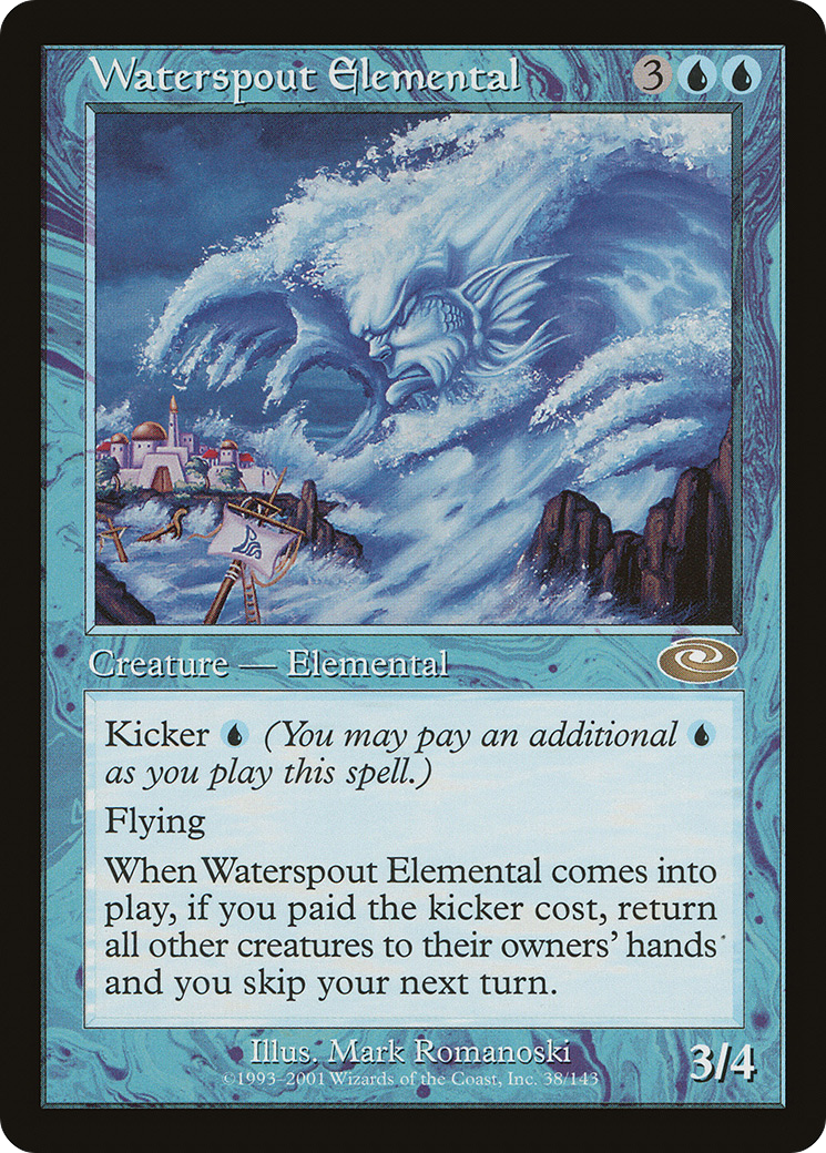 Waterspout Elemental (PLS-038) [Planeshift] Foil MTG Single Wizards of the Coast