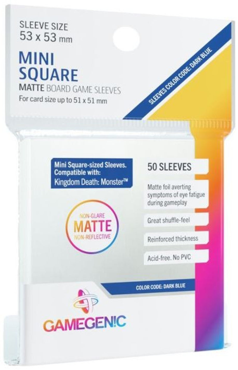 Gamegenic: Matte Mini Square Sleeves 50Ct